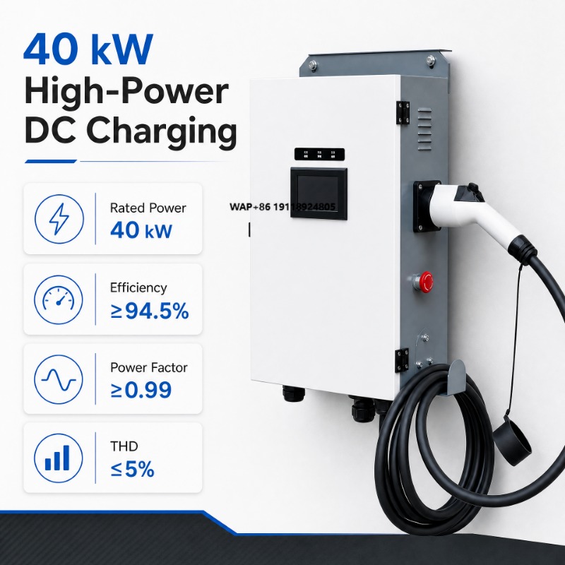 Fast Ev Charger - Floor-mounted Charging Stations DC Ev Charging