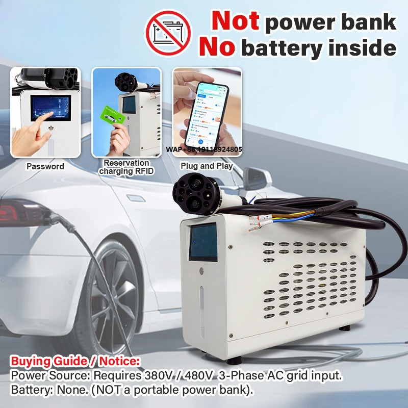 Portable Ev Charger - Manufacturer Wholesale 480V 3 Phase Input