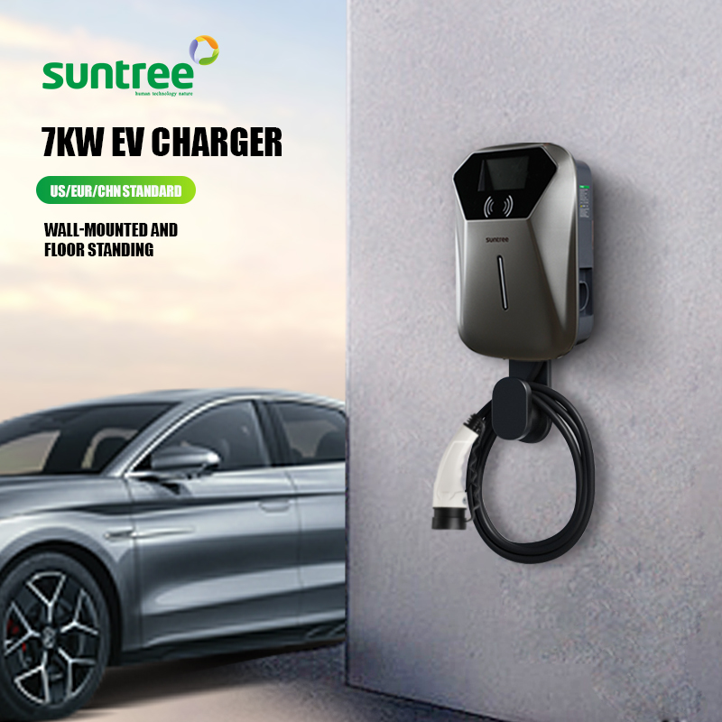 7-22kw AC Ocpp Wallbox Ev Car  - Ev Charging Pile review and price