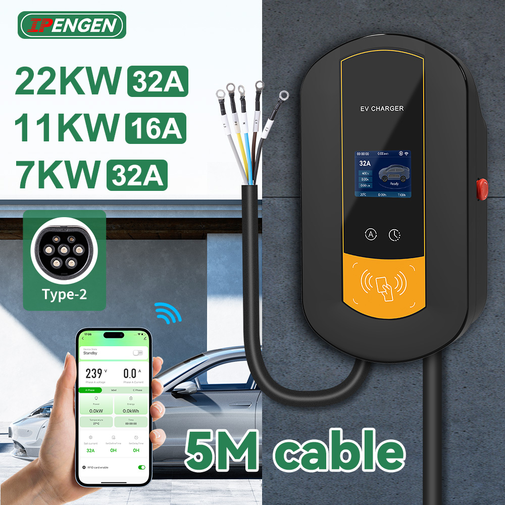 IPENGEN Type2 EV Charging Stat - Home Ev Charger review and price