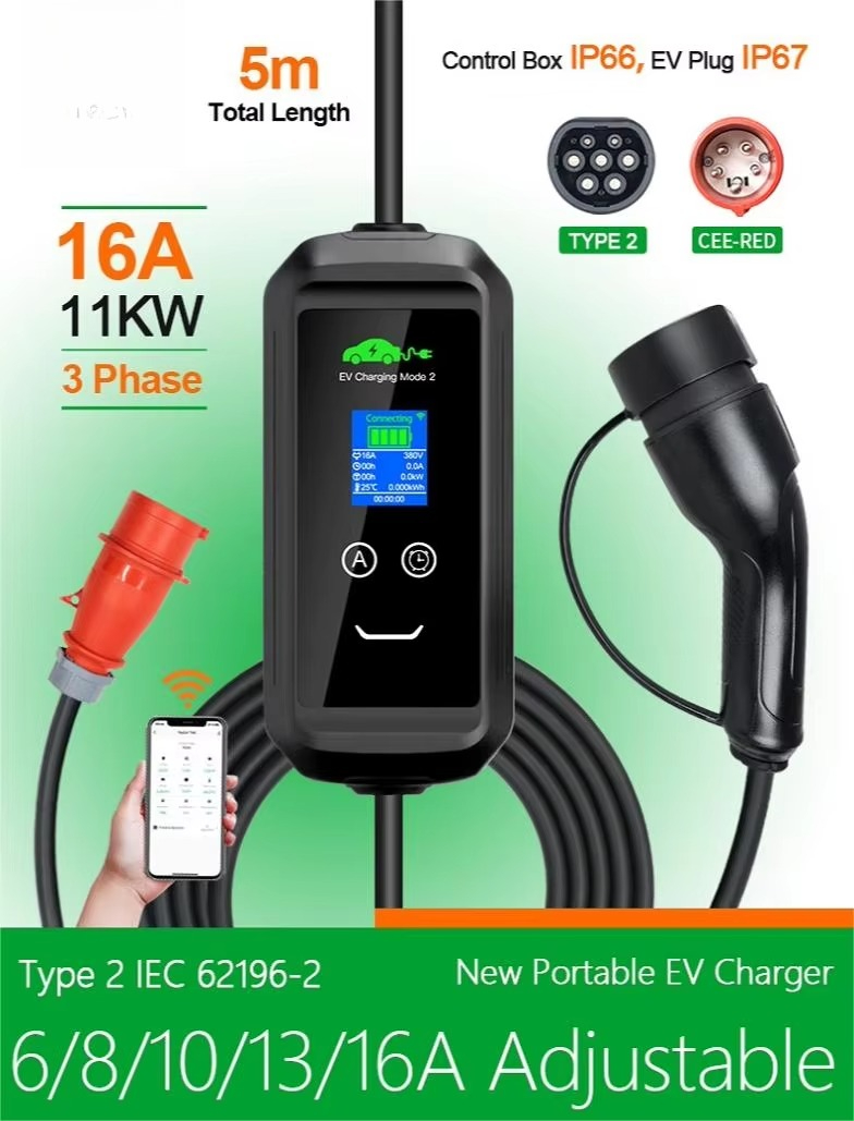 Custom USA AC Portable EV Char - Ev Charging Pile review and price