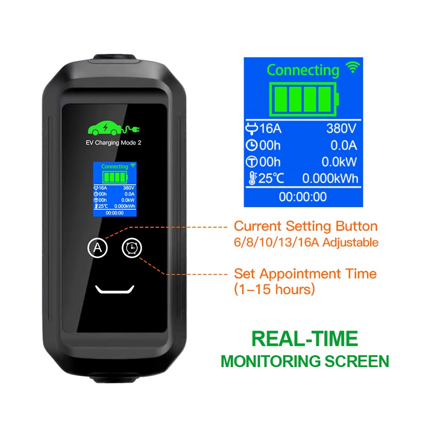 Custom USA AC Portable EV Char - Ev Charging Pile review and price