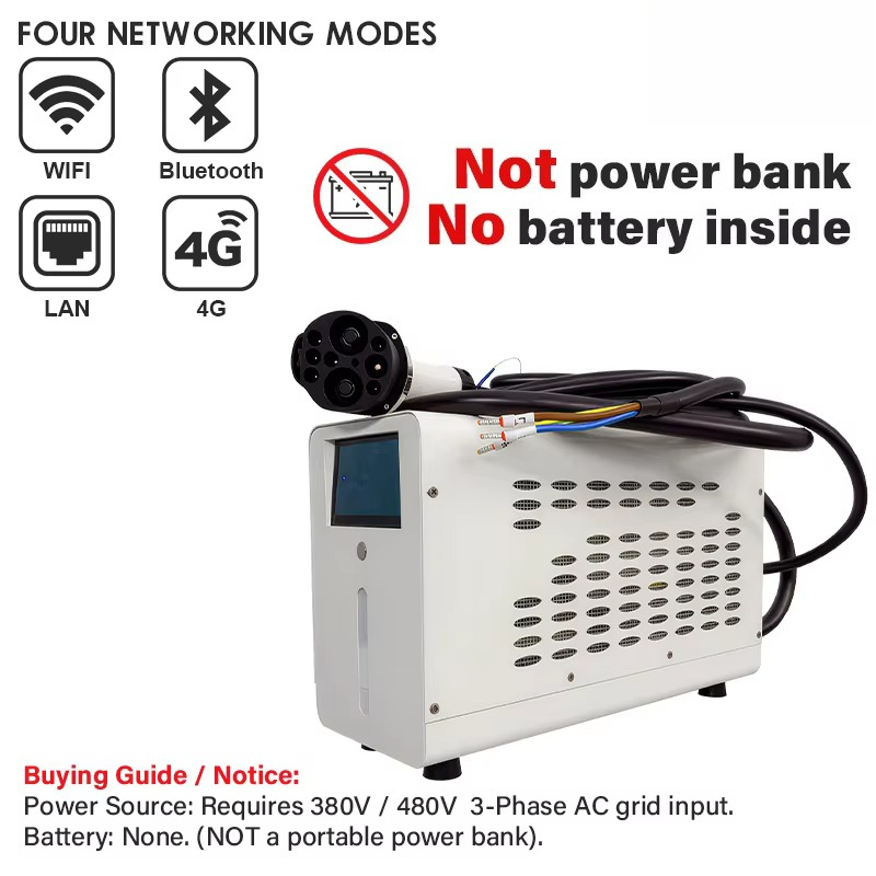 Manufacturer Wholesale 480V 3  - Portable Ev Charger review and price