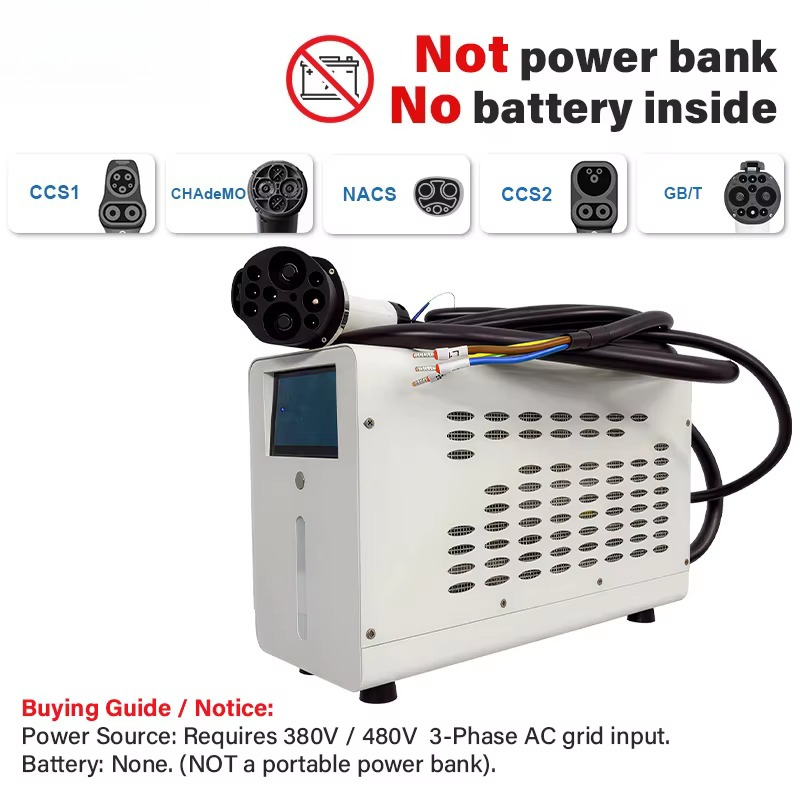 Manufacturer Wholesale 480V 3  - Portable Ev Charger review and price