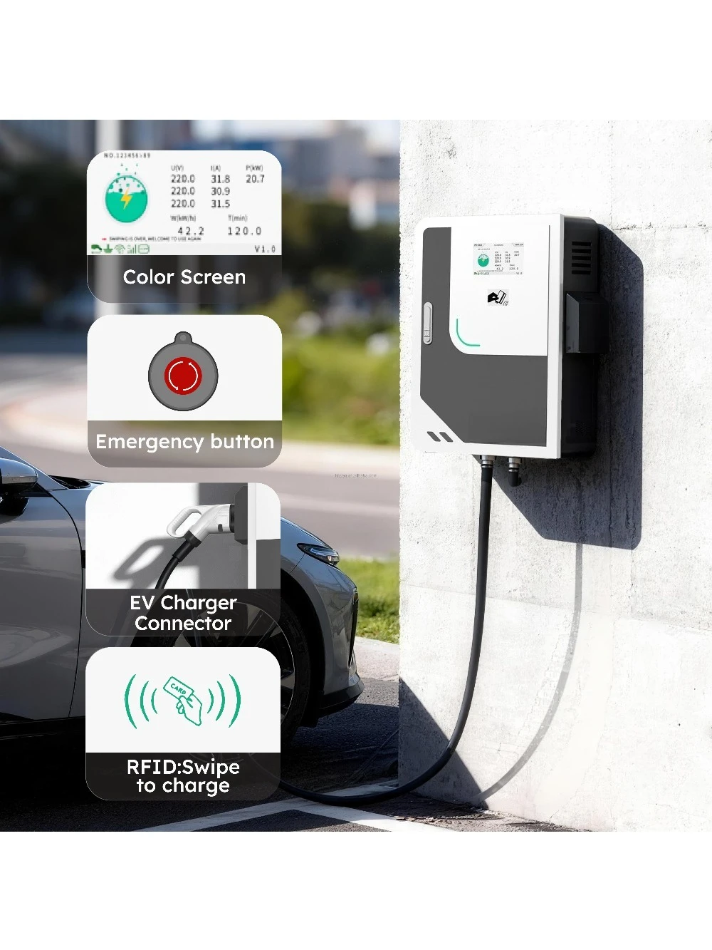 High Performance Evse 30kw 40k - Ev Charging Pile review and price