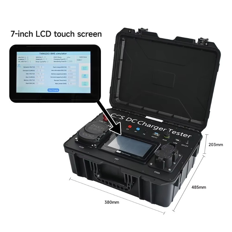 High Precision CCS2 CCS1  DC E - Ev Charging Pile review and price