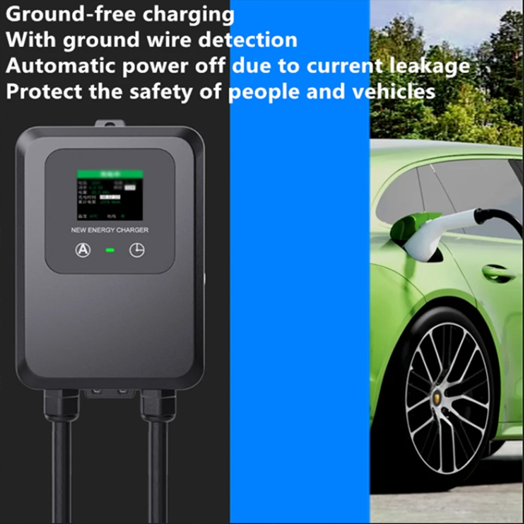EV Charger 32A-24A-16A-8A 7KW  - Wallbox Ev review and price