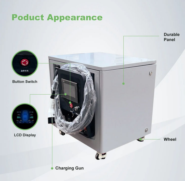 BAITU 20KW Single Portable DC  - Portable Ev Charger review and price