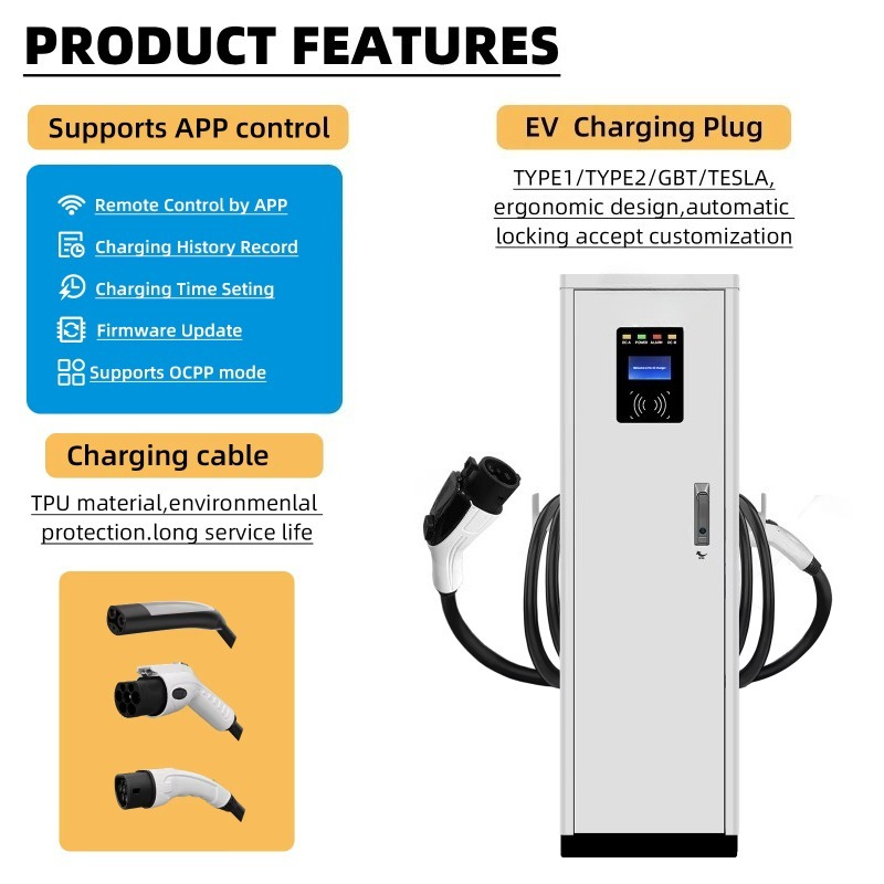 22kW*2 GB/T Type1/Type2 Dual A - Type 2 Charger review and price