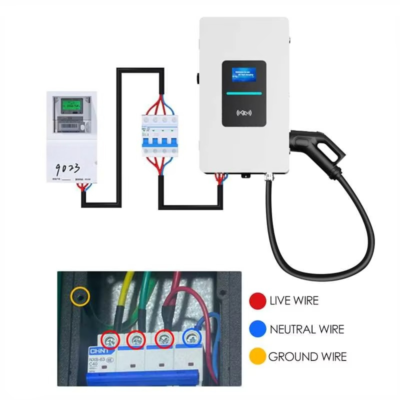 RSCHG 20kw CCS1 IP54  DC Elect - Fast Ev Charger review and price