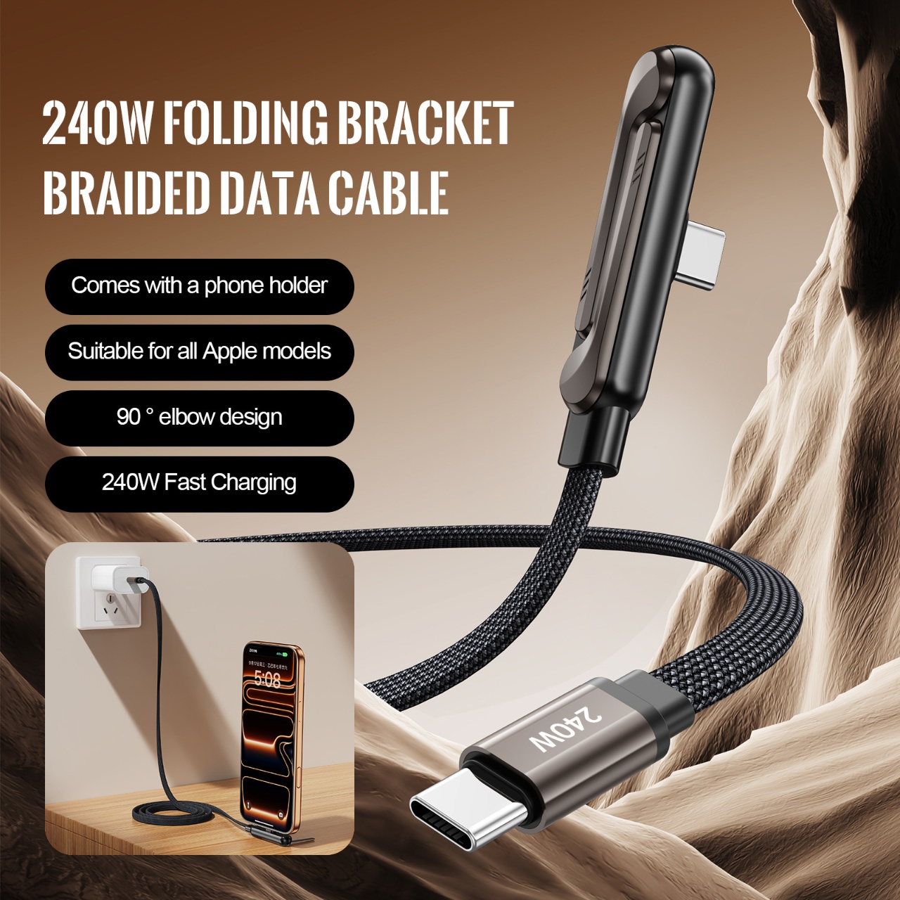 240W PD Fast Charging Type C t - Ev Charger review and price