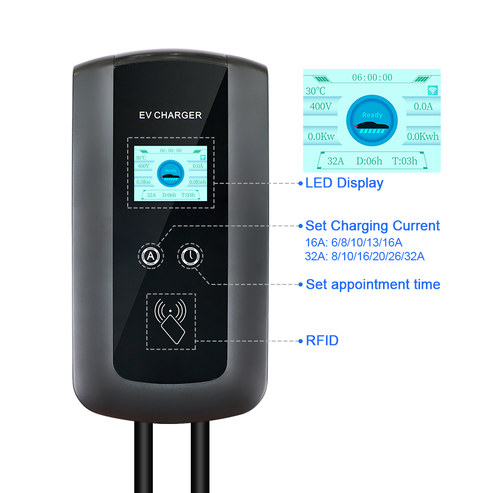 Kolanky 32A 7.2/22KW EV Chargi - Home Ev Charger review and price
